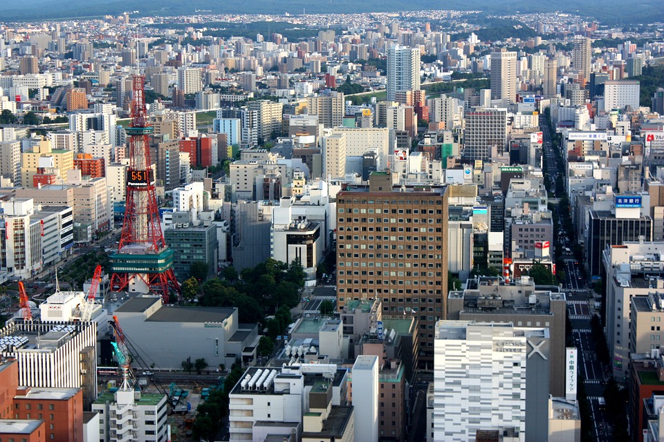 Downtown Sapporo