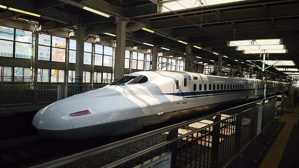 Japanese High Speed Bullet Train