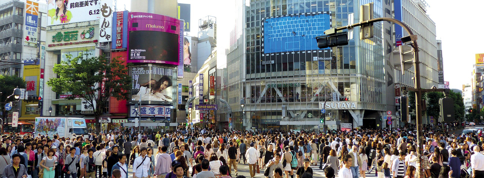 Shibuya Crossing in Tokyo