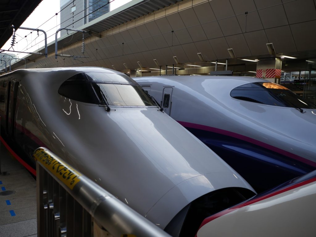 Tohoku Shinkansen at Tokyo Station 