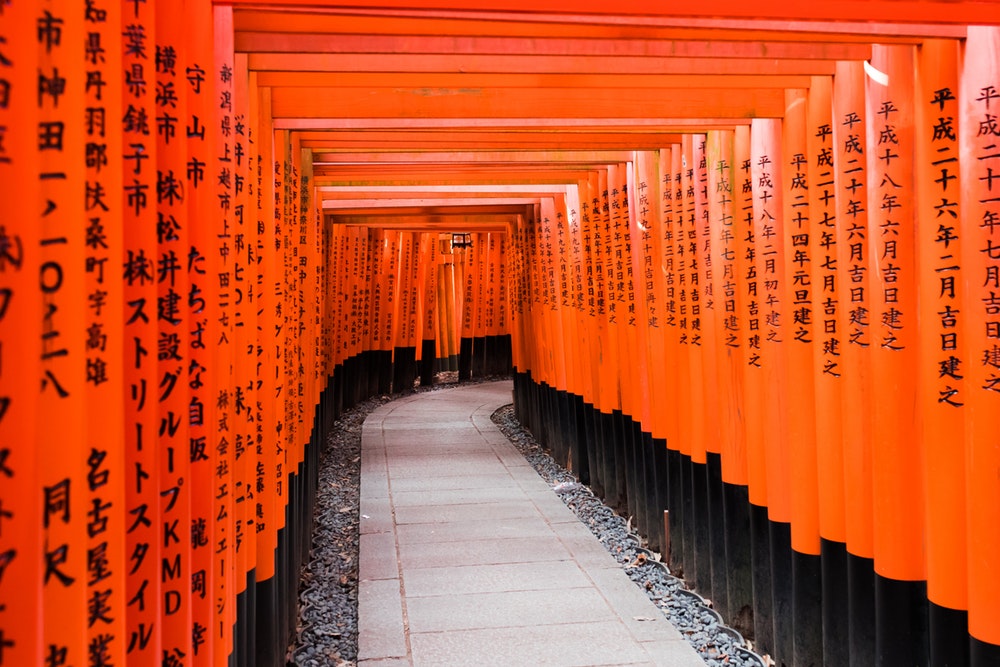 Fushimi Inari Taisha in Kyoto 