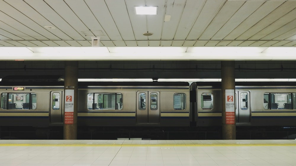 A Train Station in Tokyo