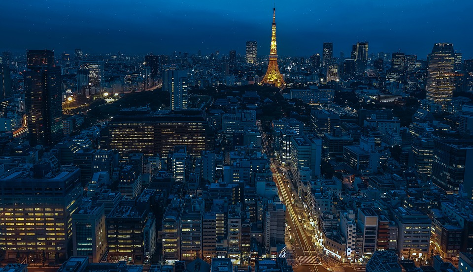 Tokyo at night